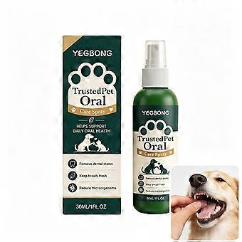1/2/3pcsPet Oral Care Spray (for Cats and Dogs)  Removes tartar, freshens breath & cleans teeth