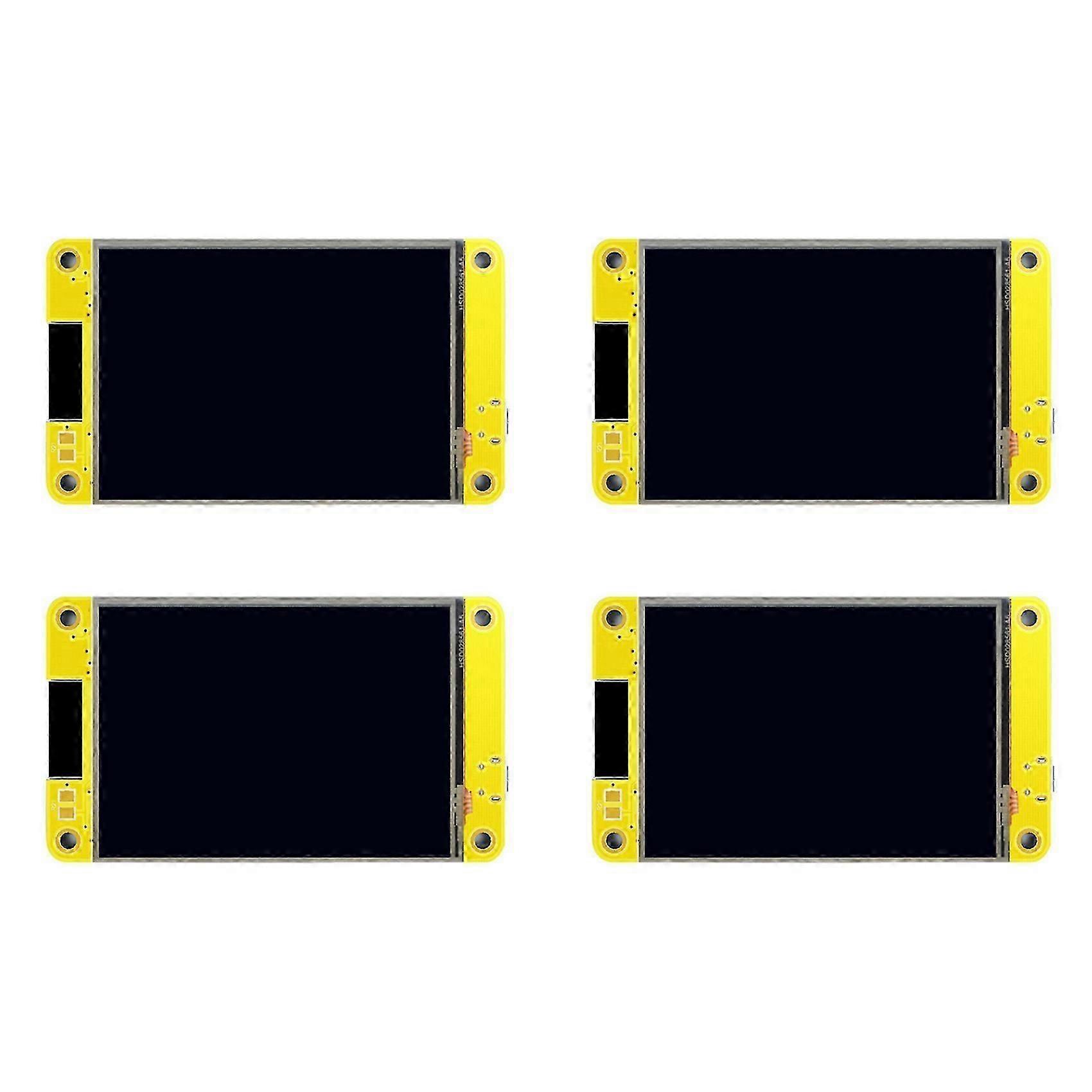 4 placas de desenvolvimento ESP32 WiFi Bluetooth com tela TFT inteligente de 2,8 polegadas (240x320) e módulo LVGL.