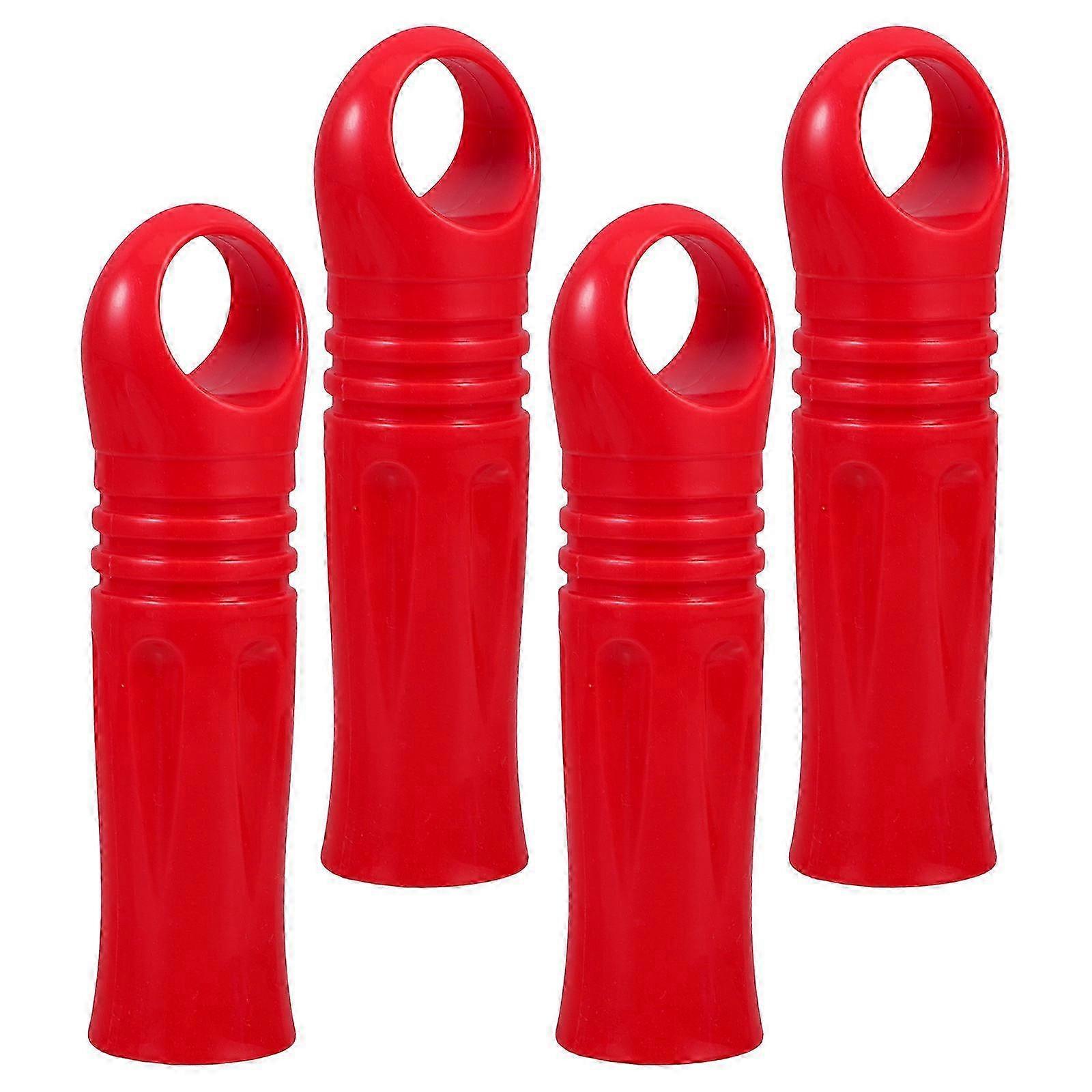 4pcs Mop Handle End Caps Mop Handle Grip Dustpan Rod Handle Grip Replacement