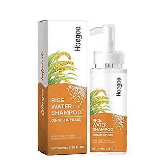 Rice Shampoo Rice Essence Shampoo Repair Scalp Moisturizing, Hydrating, Clean, Nourishing And Supple