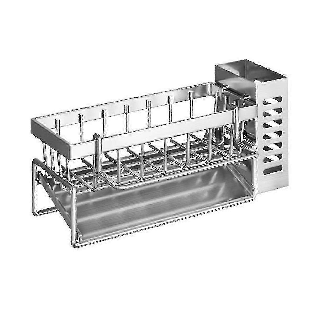 Sink Cleaning Tool Storage Rack Kitchen Multi-Function Drain Rack Sponge Cleaner Storage Rack Rag Rack