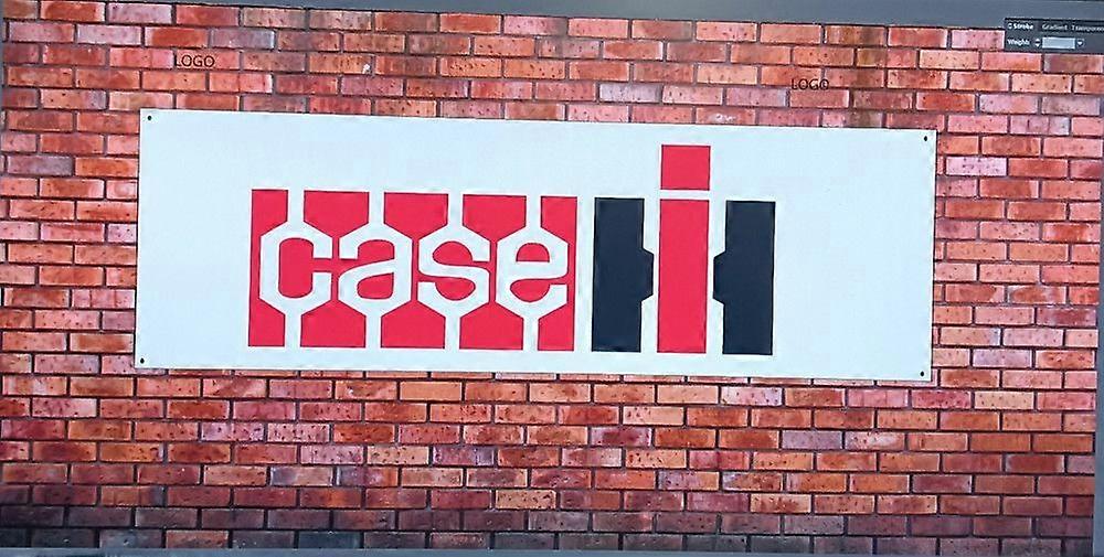 CASE TRACTOR   WORK SHOP BANNER VE-795