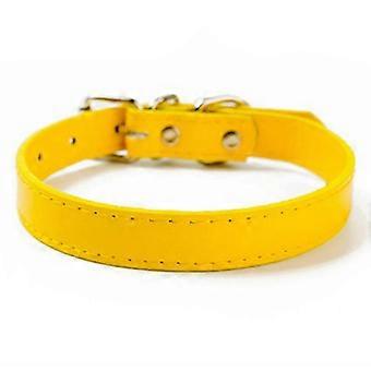 Levenslange garantie halsband voor huisdieren, halsbanden van echt volnerfleer met superzachte gewatteerde voering voor de hele dag comfort, eenvoudig aan te passen voor de perfecte