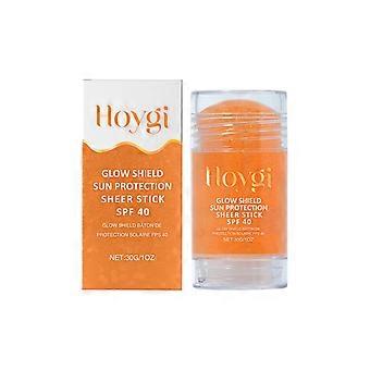 SPF Protection Stick with Ginger & Vitamin E  Non-Sticky, Refreshing Face & Body Sunscreen Balm