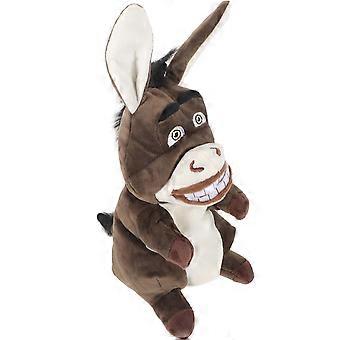 Donkey Hand Puppet Plush Animal Toy Role Play Storytelling Hand Puppet Stuffed Toy