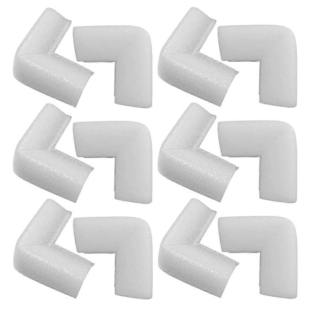 Protections d'angle en mousse blanche (50 pièces)