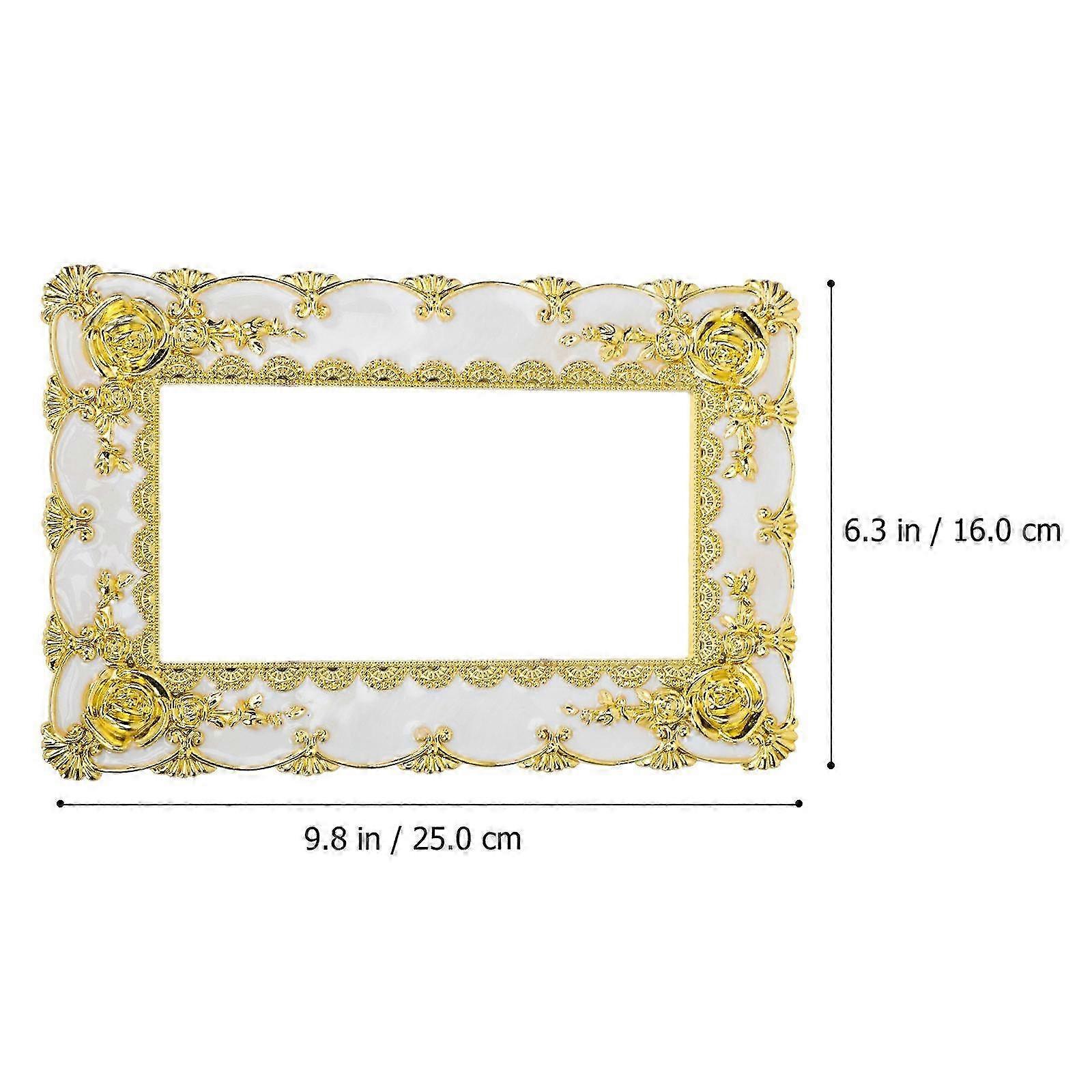 Golden Open Switch Protector Cover compatible with Wall Socket with Self-Adhesive 1Pcs