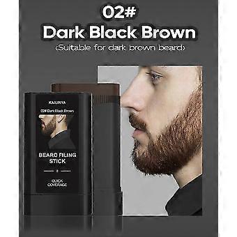 Beard & Moustache Hair Coloring Stick for Men - Quick Grey Coverage, Easy-to-Use Dye Shampoo Alternative!Z1
