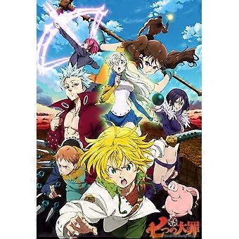 The Seven Deadly Sins Anime Jigsaw Puzzle  and Jigsaw Puzzlesd HAA267