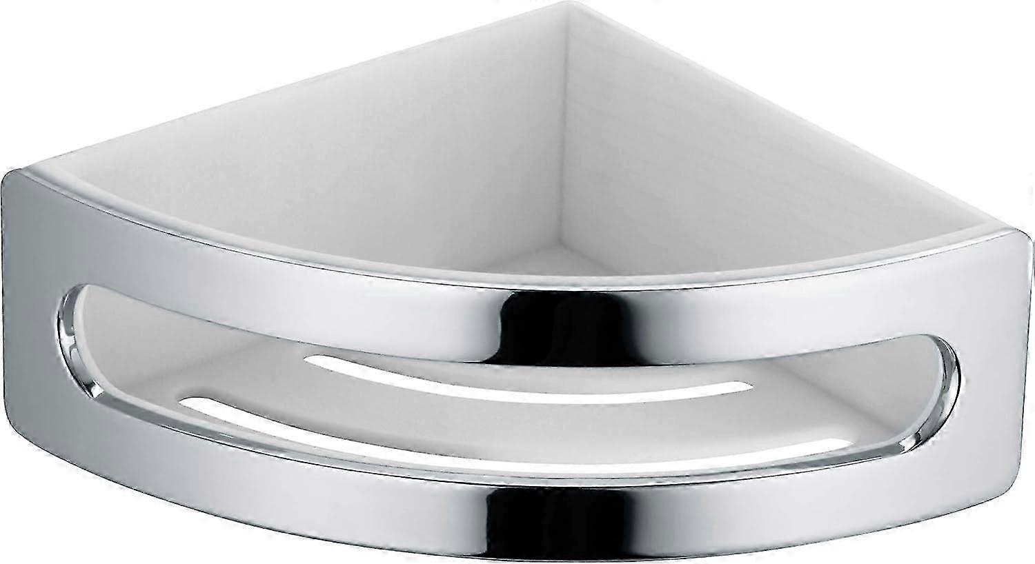 Chrom/Weiß Elegance Dusch-Eckkorb 11657010000