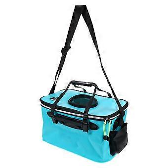 Folding Fishing Bucket Large Capacity Fish Barrel for Fishing 1Pcs