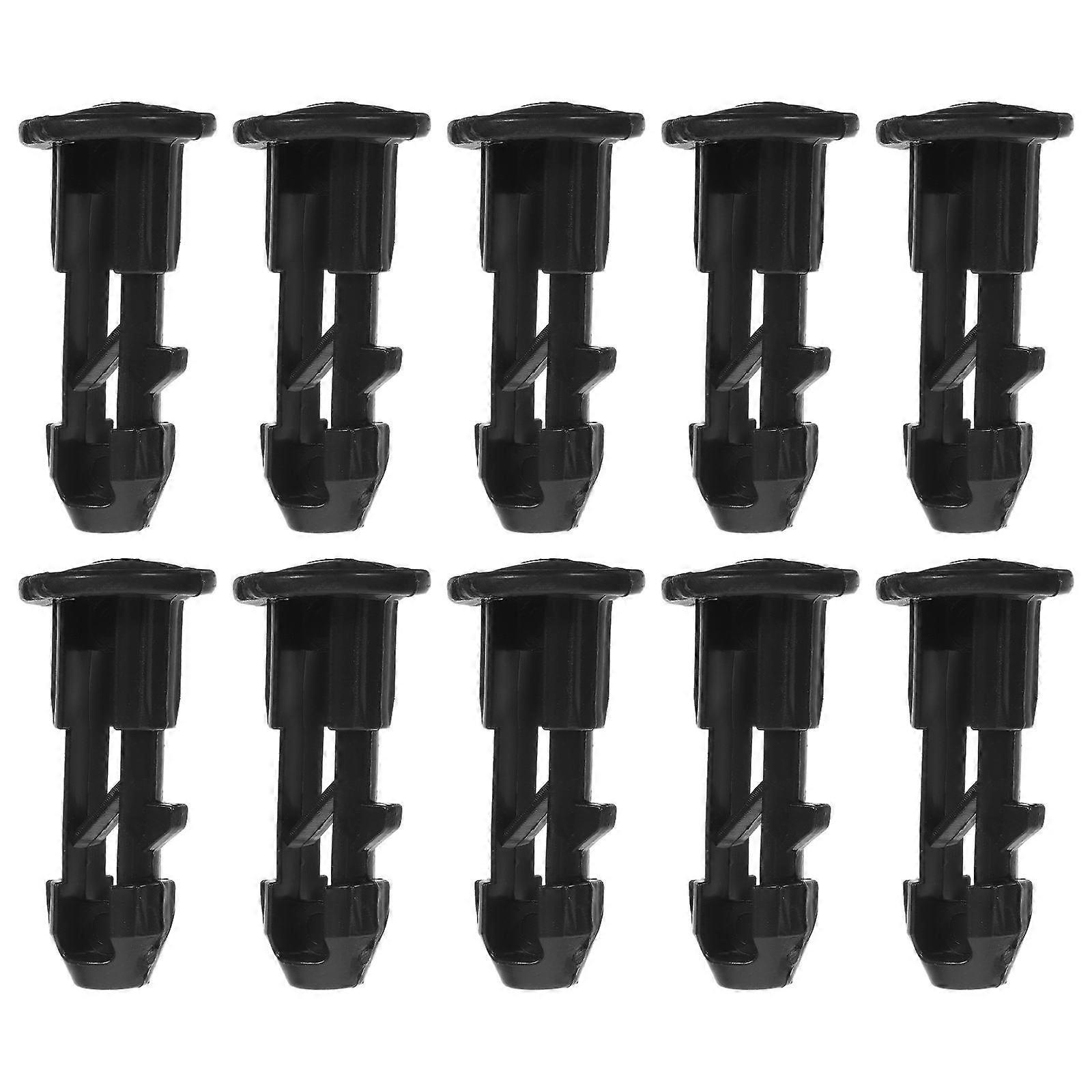 Bin Lid Plug Latch for Durable Trash Can Lid Replacement 10Pcs