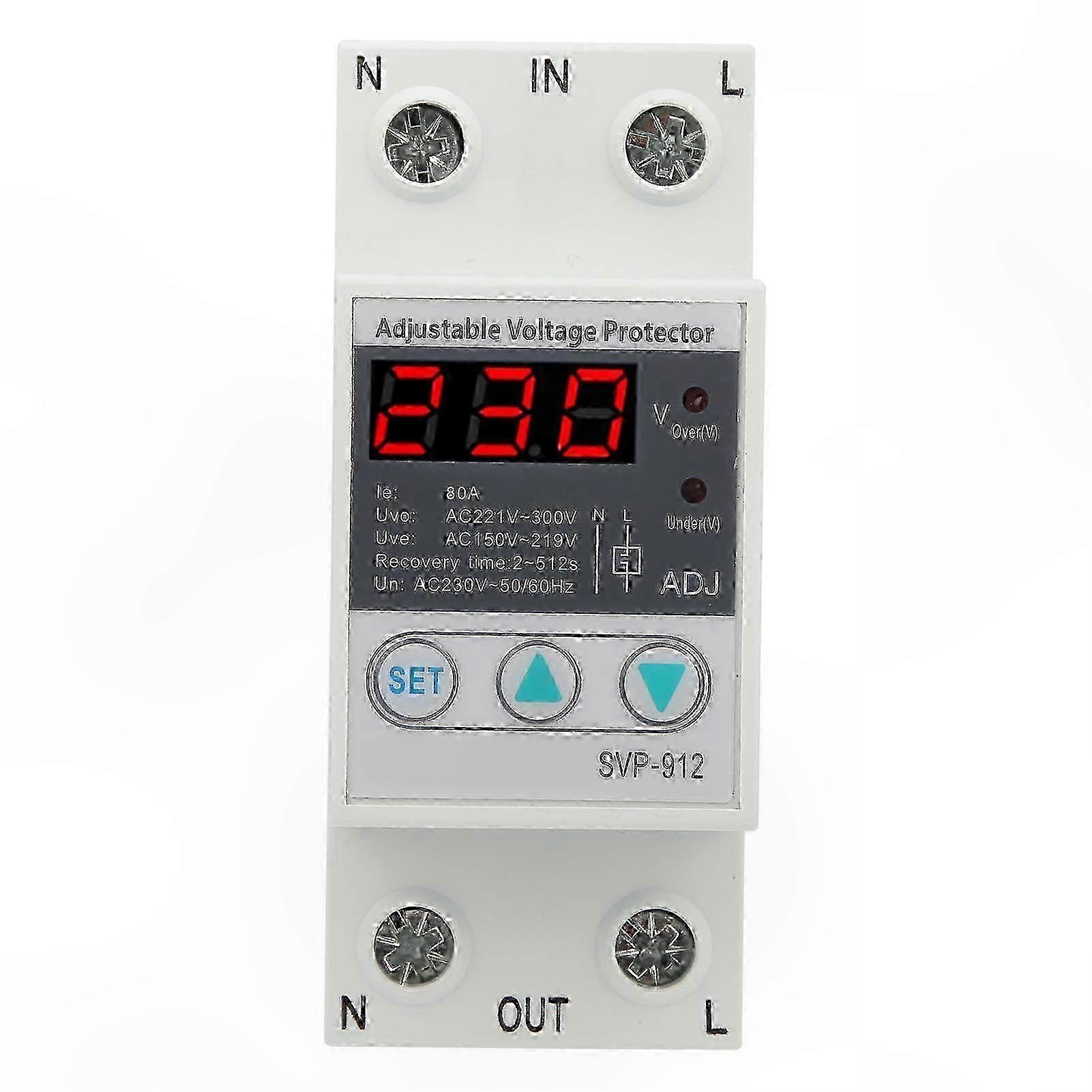 Over Undervoltage Protected Adjustable Stabilizer