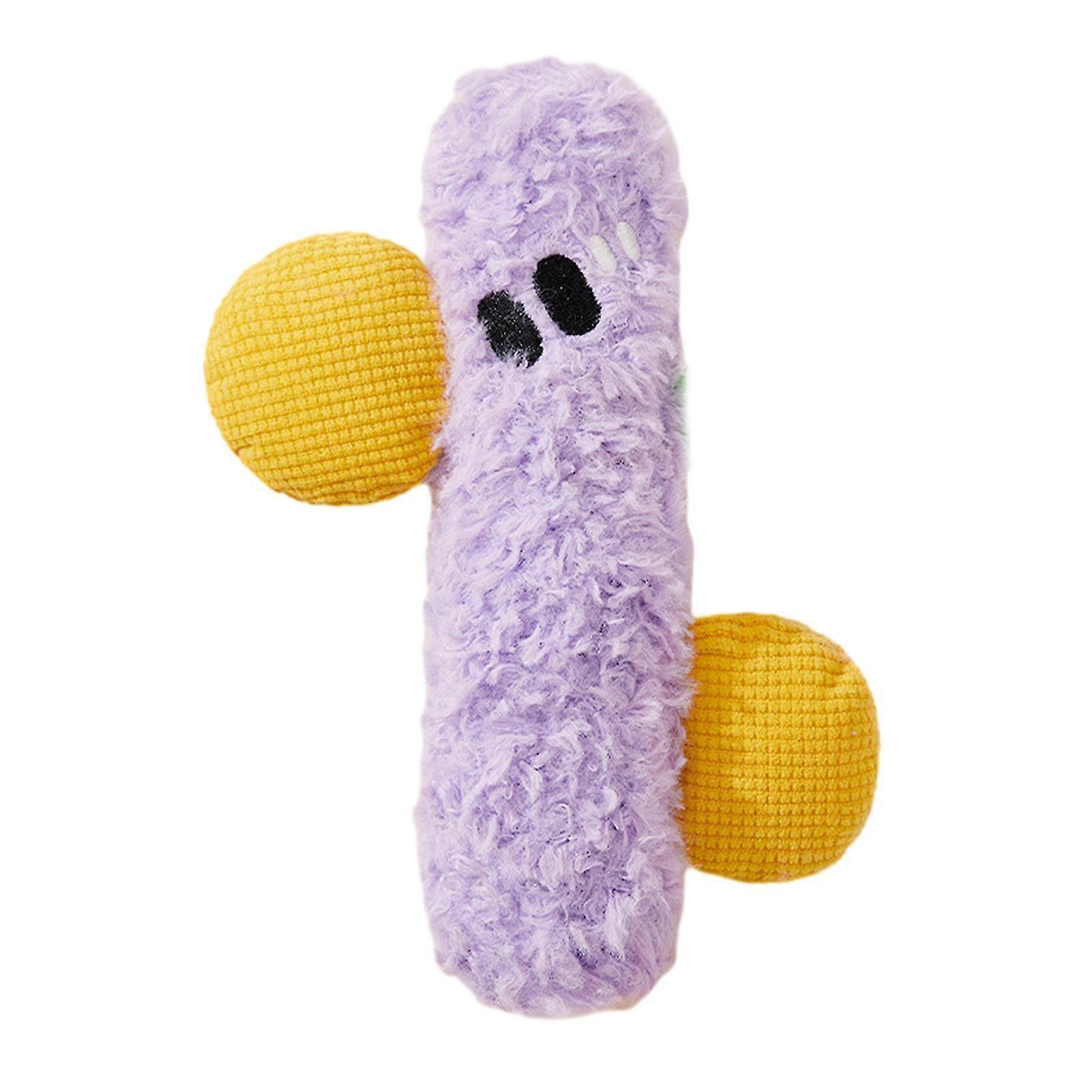 Plush Squeaky Cat Kicker Toy