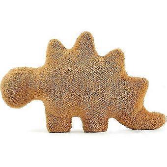Orange Stegosaurus Nugget Plush