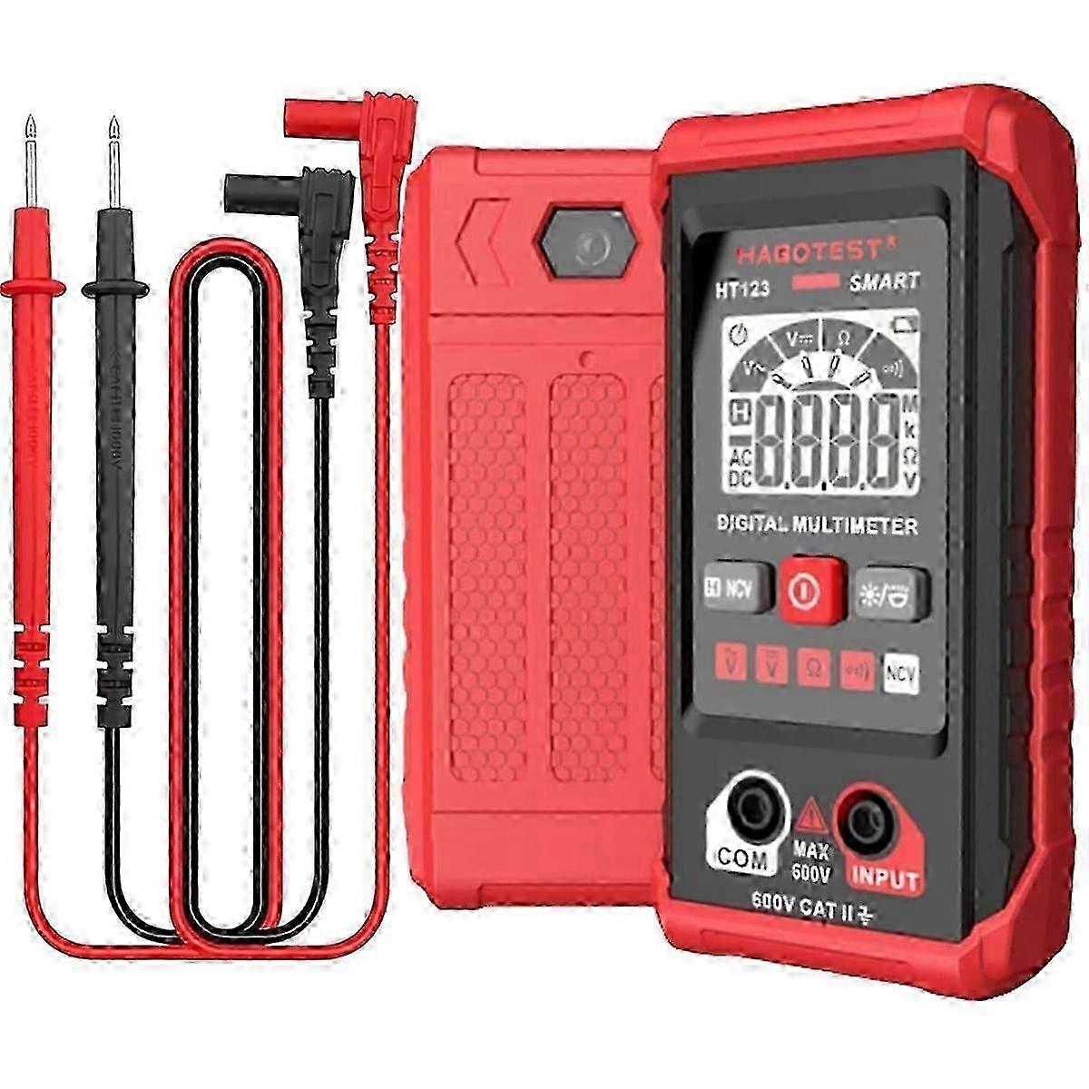 HT123 Digital Multimeter - Automatic Digital Multimeter - Smart Measurement - Electrical Tester Vol