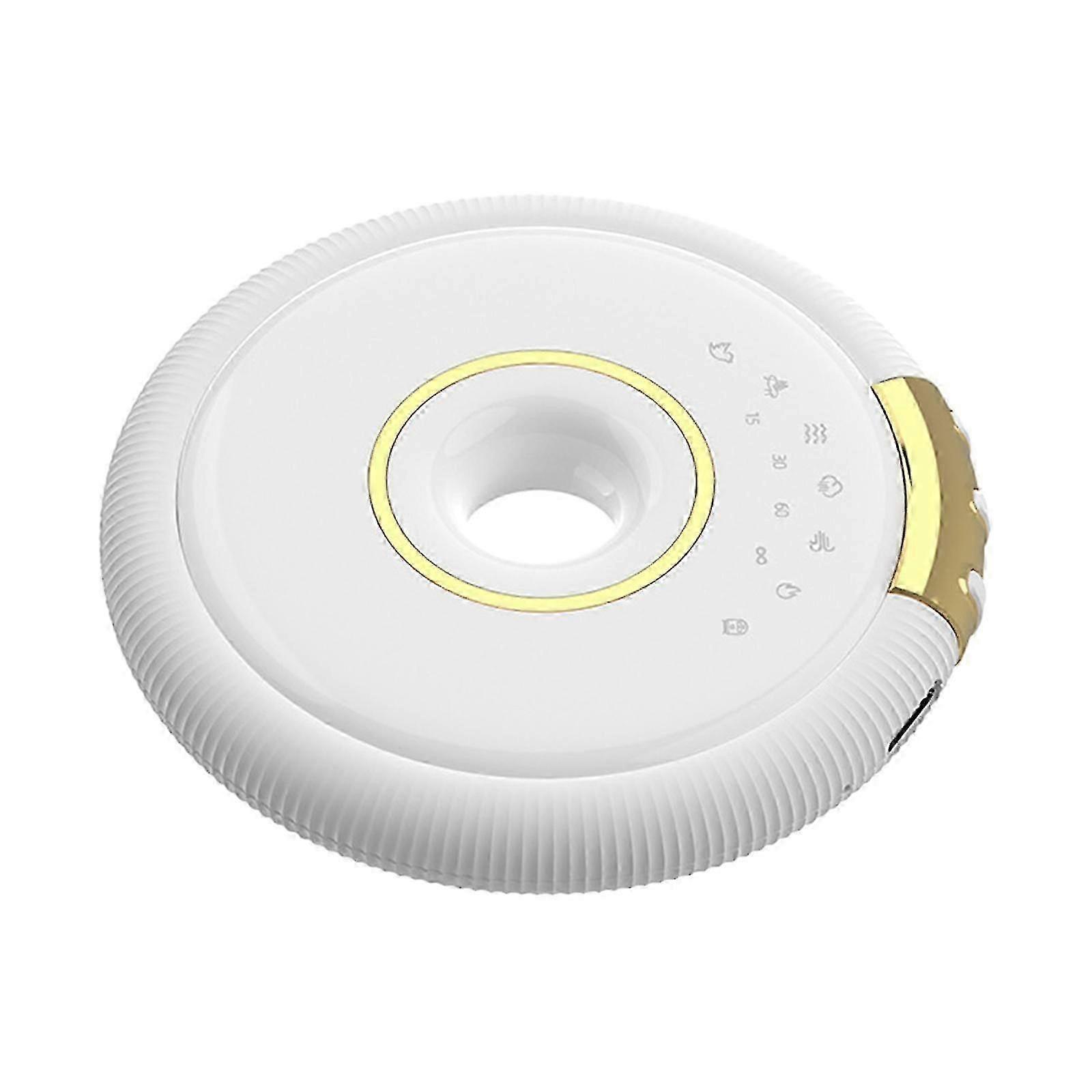 Bluetooth Pillow Speaker Solid Conduction Speaker compatible with Side Sleepers Sleeping White