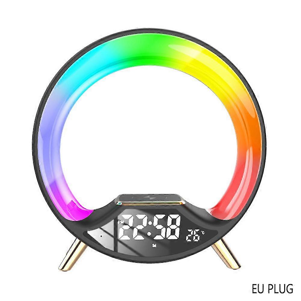 3D Lamp Speaker With Clock