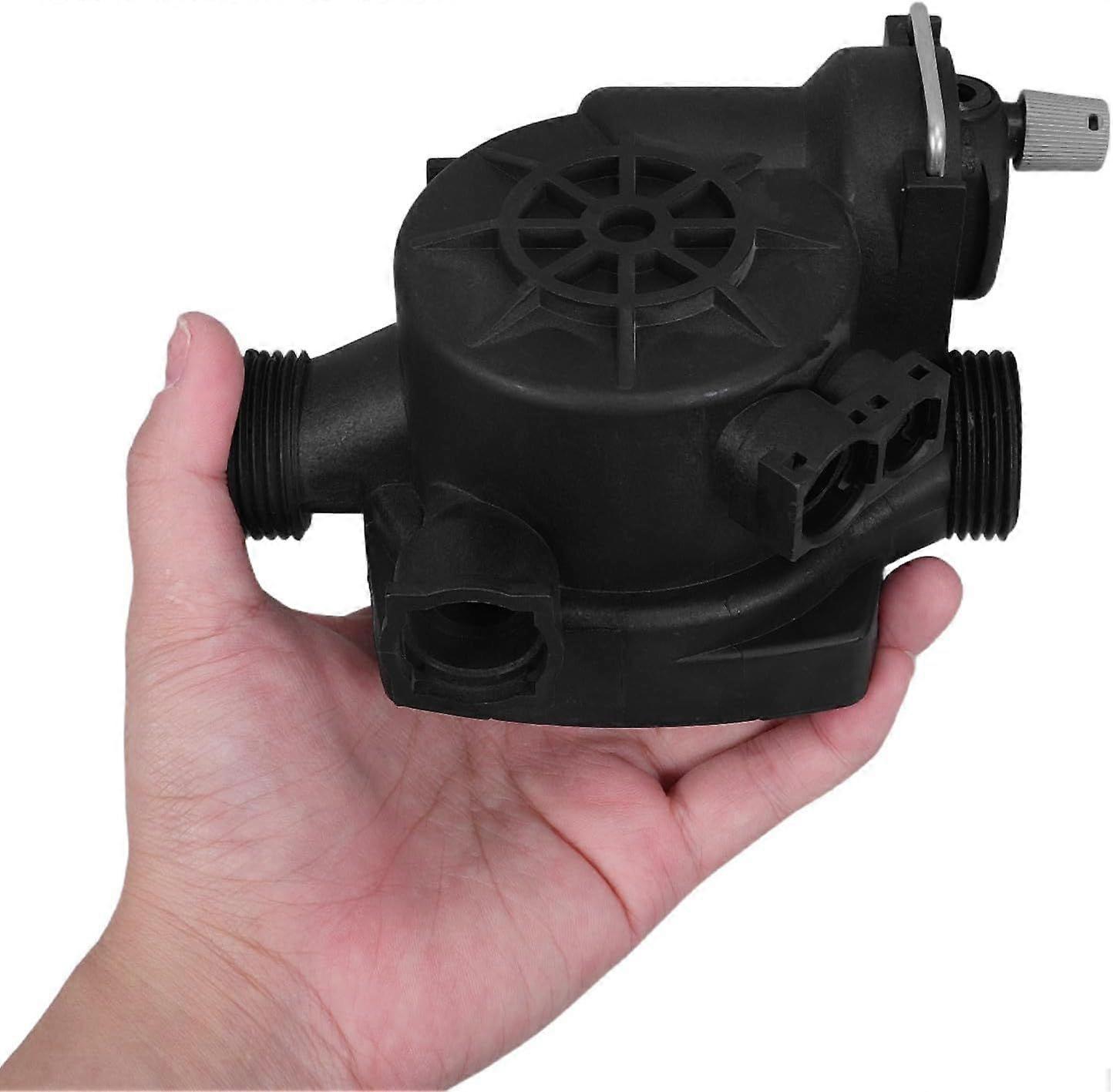 Boiler Pump Head with Integrated Vent Valve for Central Heating