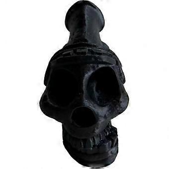 Loud Sound Halloween Skull Whistle for Outdoor Hiking and Parties, 3D Printed Black PLA
