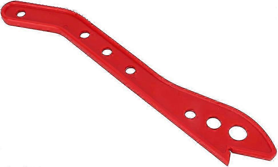 Red Ergonomic ABS Push Stick Safe