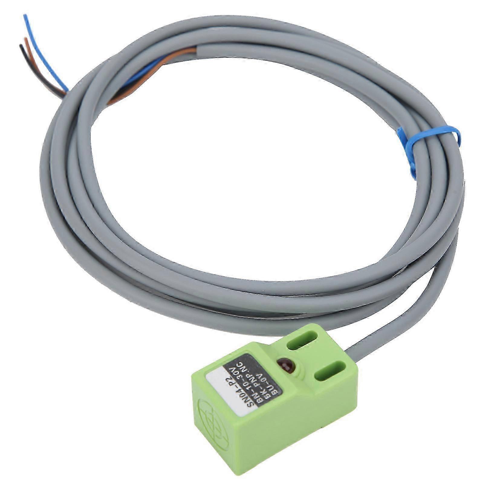 SN04-P2 Inductive Proximity Switch Sensor, 4mm Sensing, DC10-30V, 3-Wire