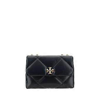 Tory Burch Black Lamb Ovis Aries Shoulder Bag