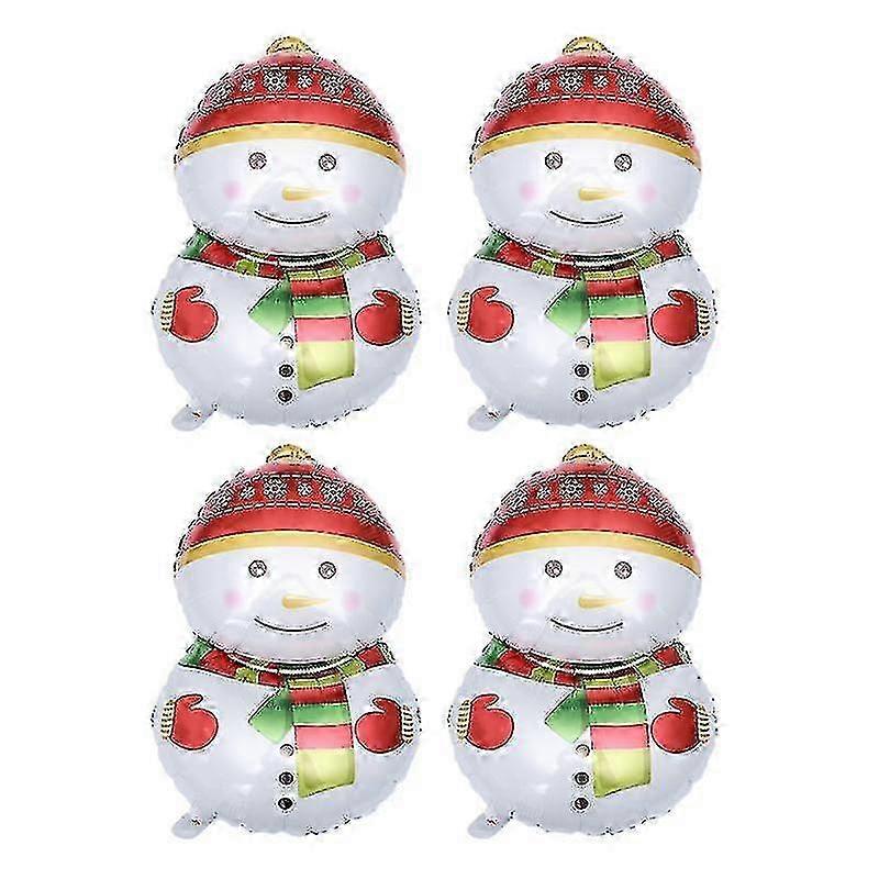 4pcs Stylish Christmas Balloon