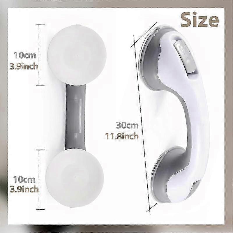 Adjustable bath grab rail compatible with secure bathroom use