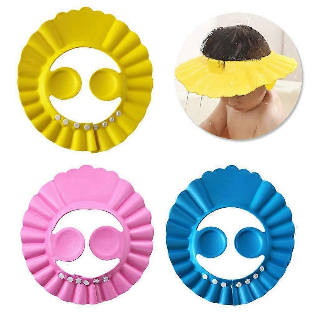 EVA Kids Shower Cap With Ear Shield And Adjustability