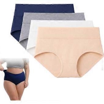 Curveease Underwear,Curve Ease Underwear Plus Size,High Waisted Tummy Control Full Coverage Briefs for Women_yzae