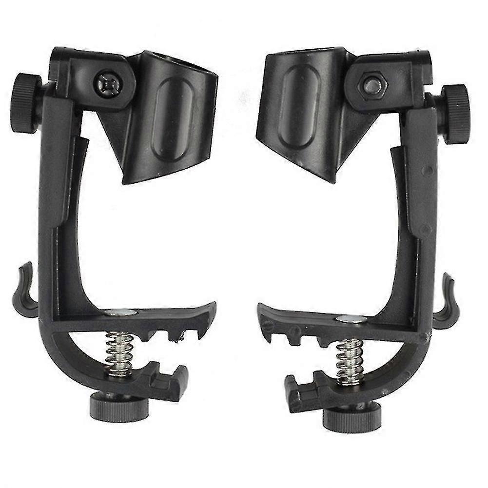 Adjustable Drum Mic Clip Shockproof Mount