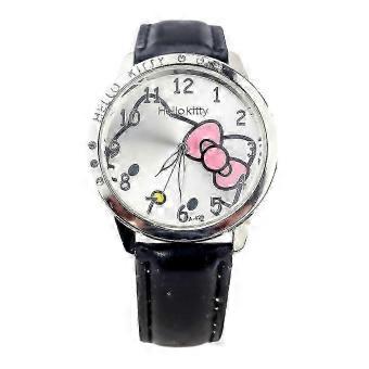 Crianças Hello Kitty Watch Quartzo relógios de pulso presentes
