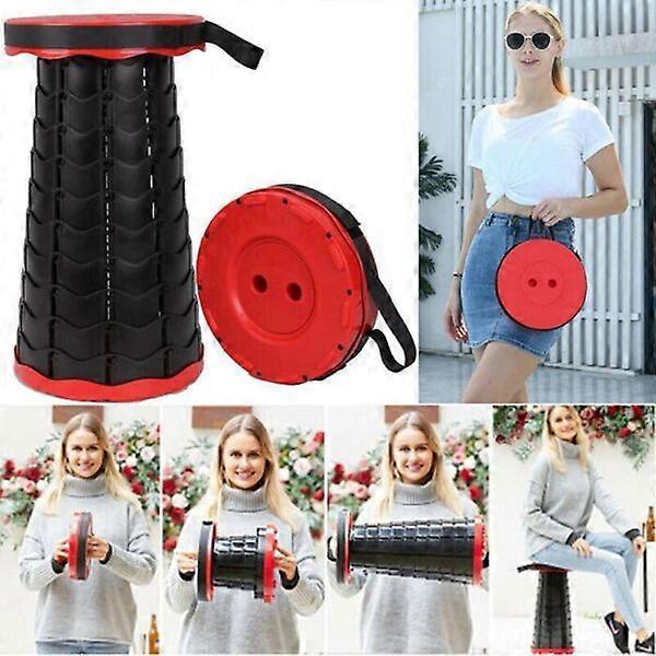 Folding Stool High Strength Nylon Lockable Home Office Portable Folding Stool