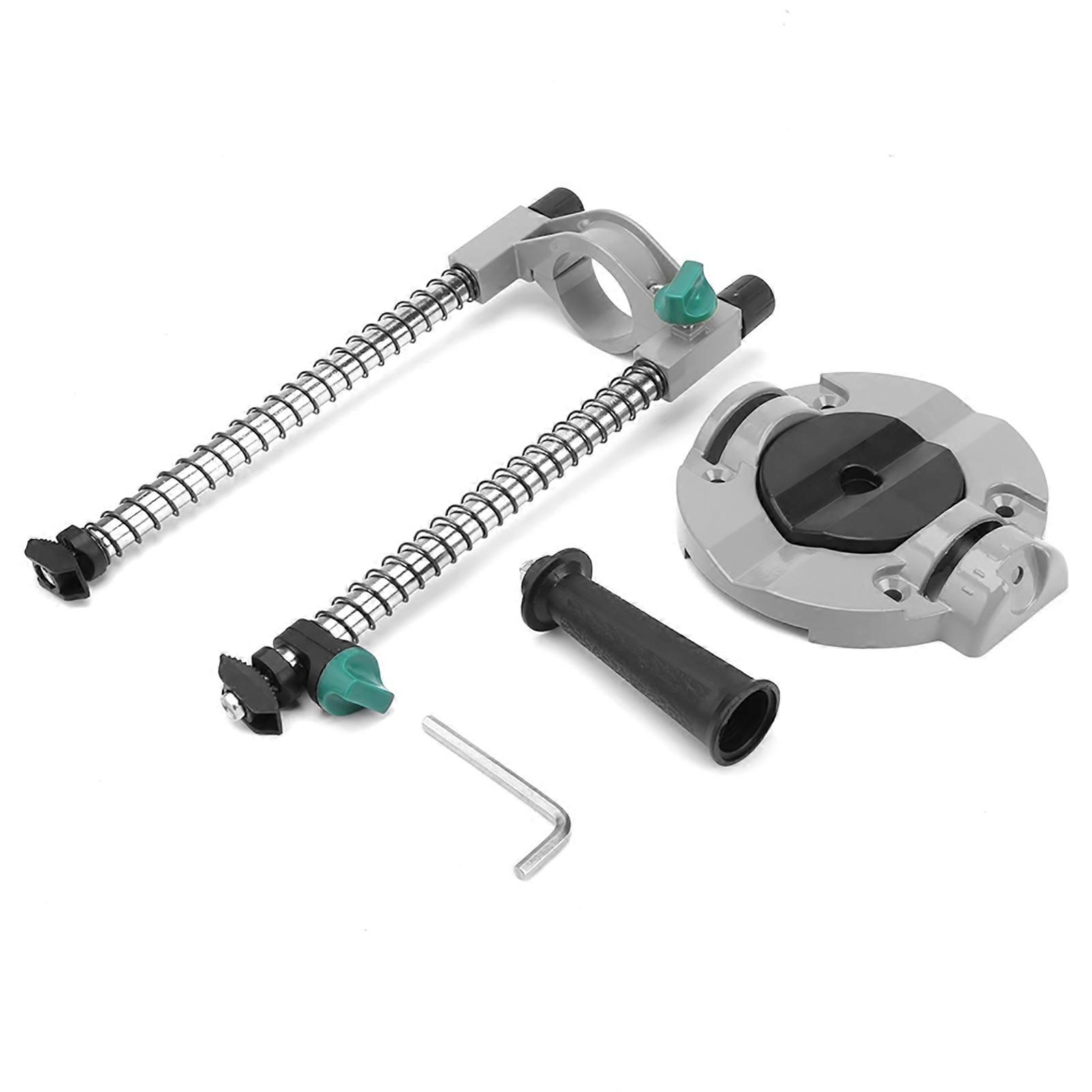Adjustable Angle Drill Holder Guide Stand Positioning Bracket for Electric Drill