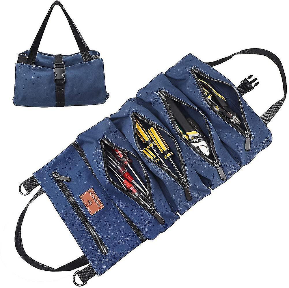 Multifunction   Roll-up Tool Bag For Keys