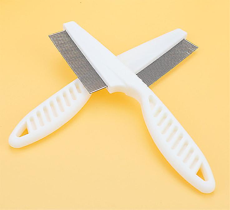 2 Combs For Pets, Dogs, Flea Combs, Cat Flea Combs, Closed Tooth Combs =