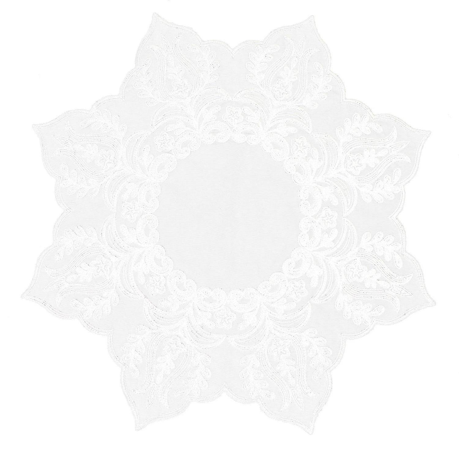 Doilies Tea Set Tea Tray Dust-proof Cover Towel Lace Covering Cloth Lace Cloth