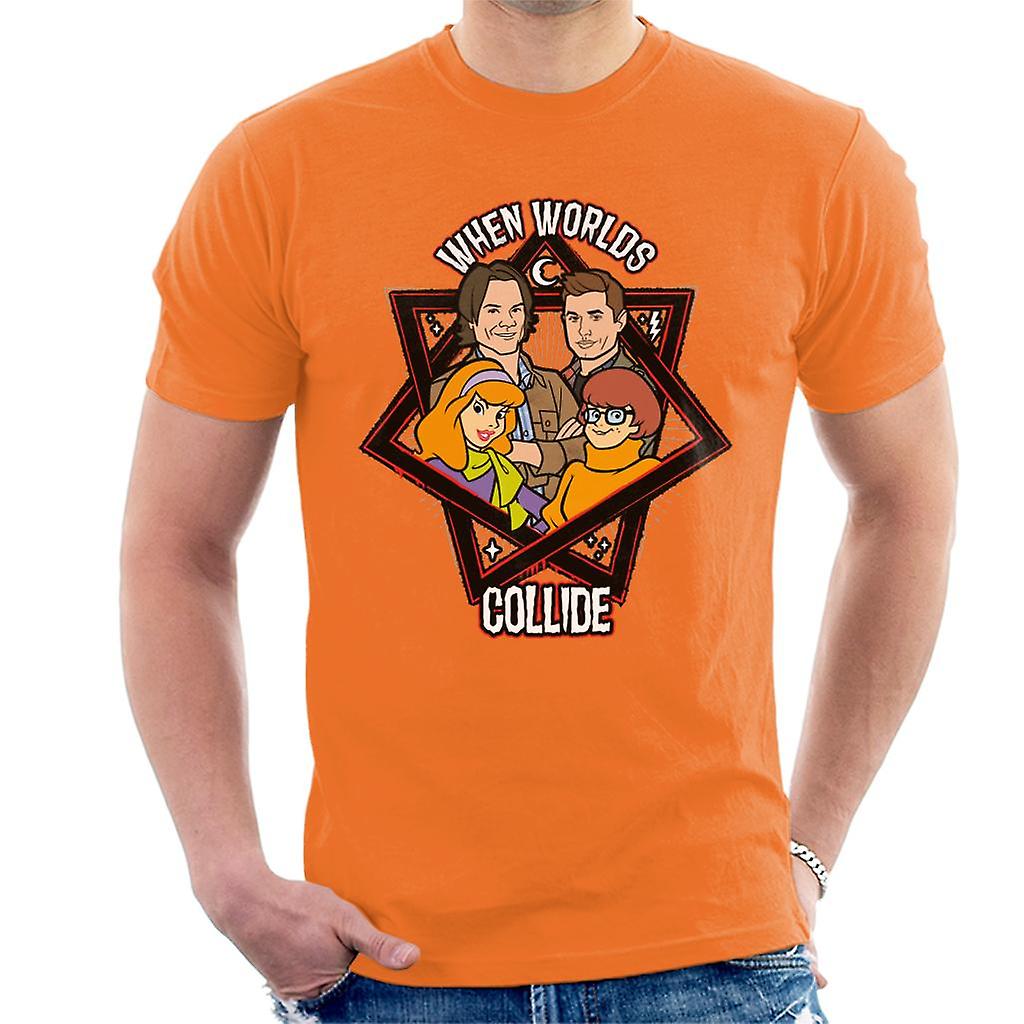 ScoobyNatural When Worlds Collide Men's T-Shirt