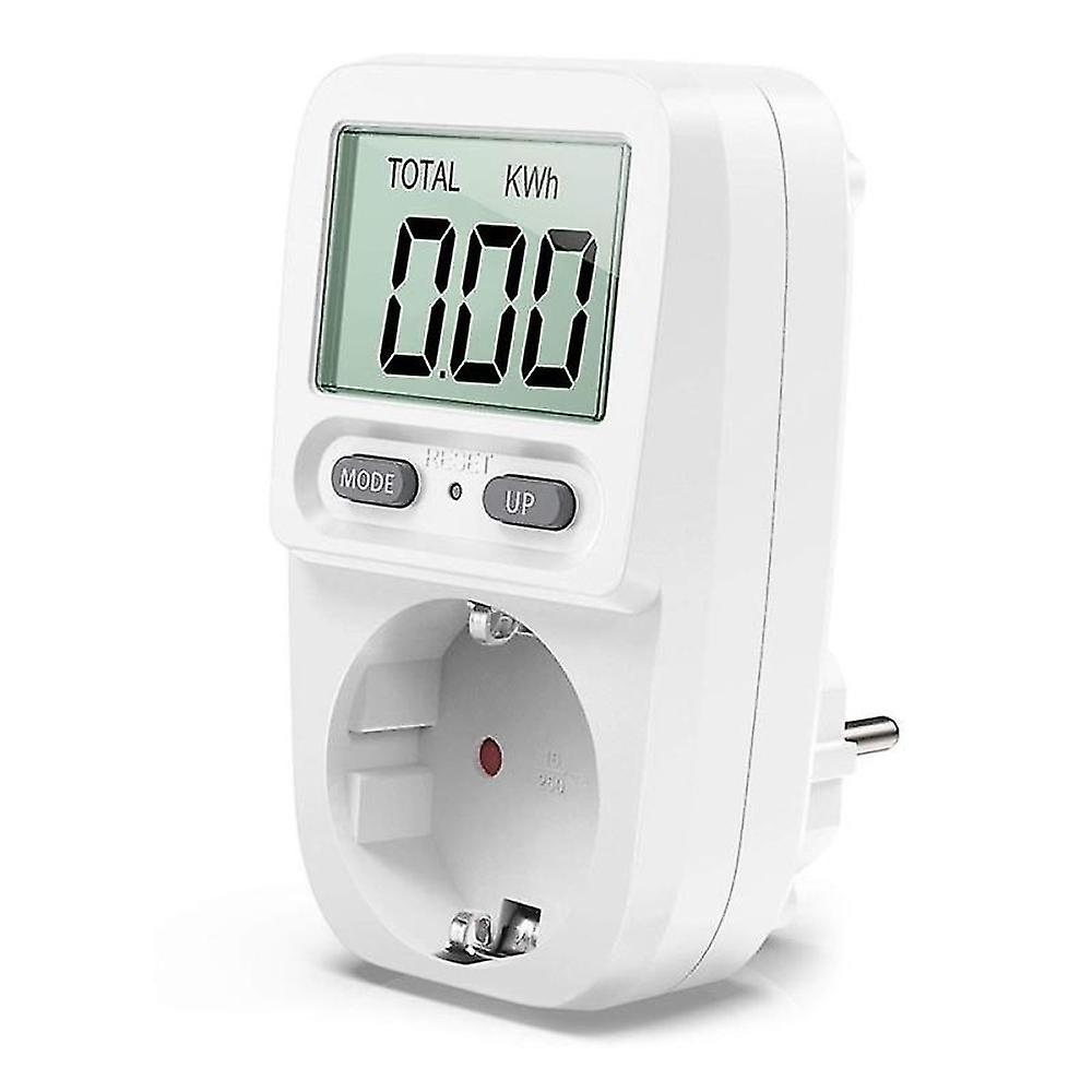 Energy Cost Meter Power Cost Meter Power Meter With Lcd Screen Overload Protection Maximum Power Eu