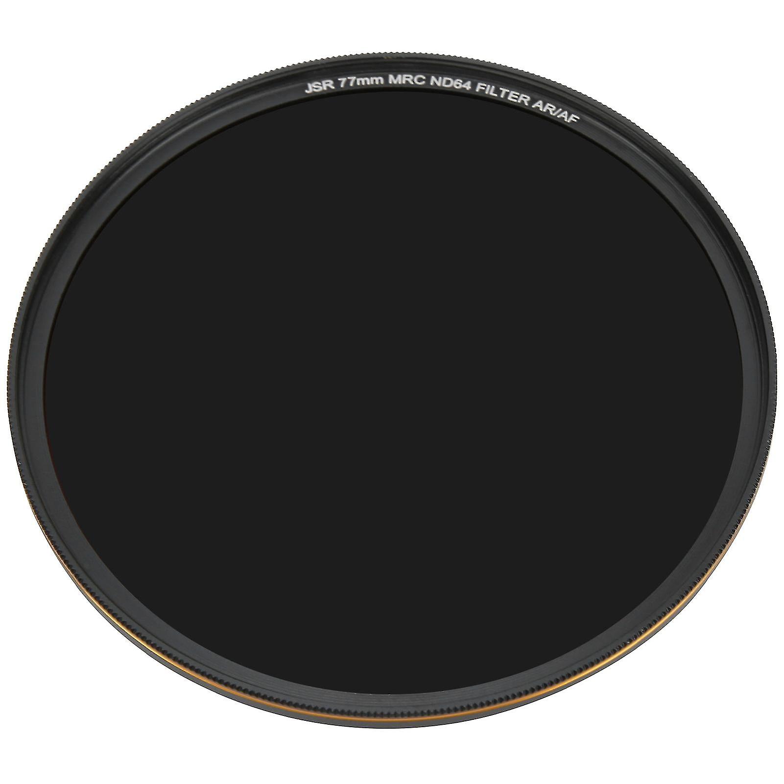 Junestar Nd Filter Multilayer Coating Waterproof Neutral Density Nd64 Ultrathin Filter For Cameras77mm(jsr5425)