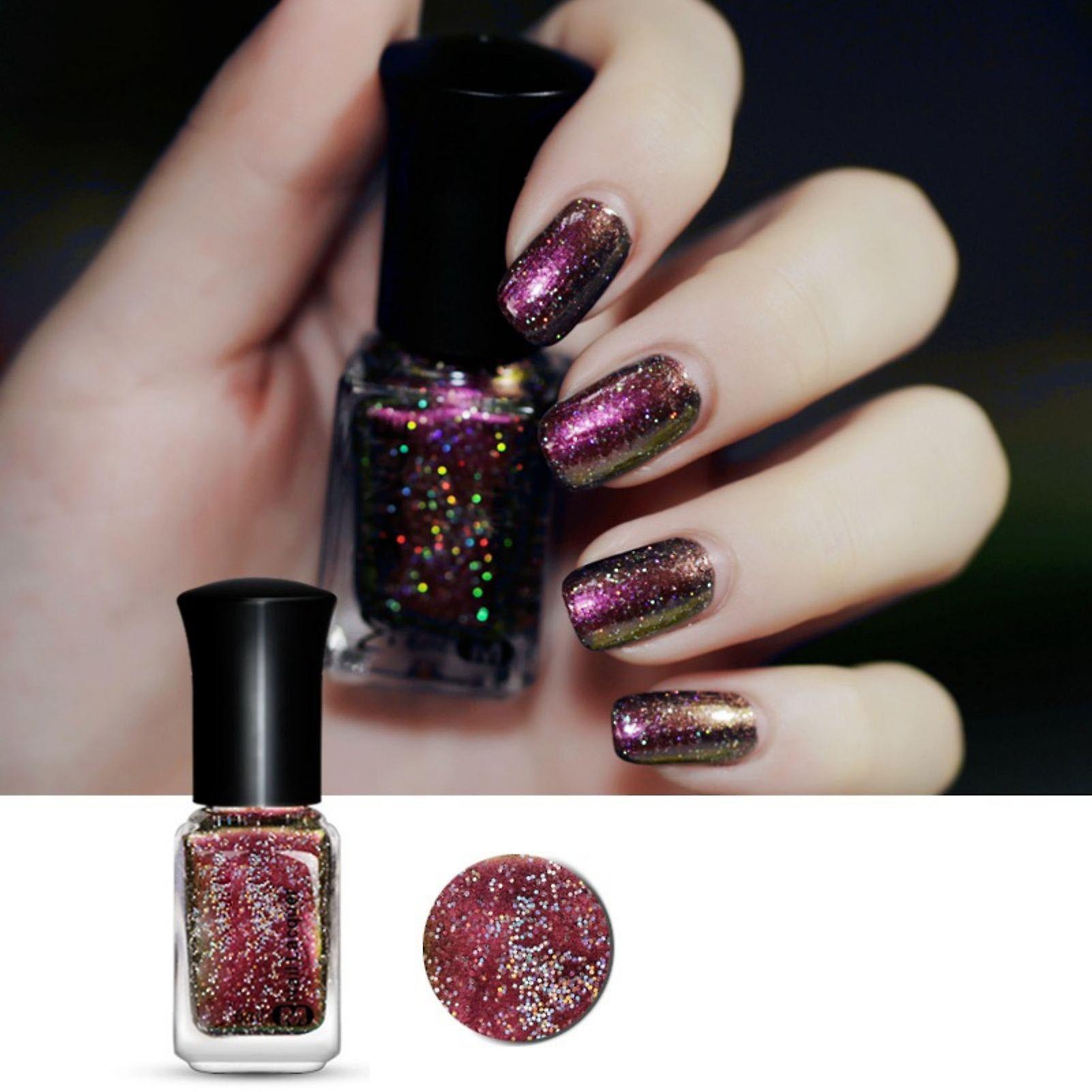 Mirror Effect Chameleon Nail Polish Mirror Shine Long Lasting Nail Polish For Professional Nail Salon & Beginner