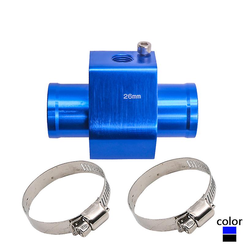 Universal Car Aluminium Water Temp Temperature Joint Pipe Sensor Gauge Radiator Hose Adapter 26/28/30/32/34/36/38/40mm