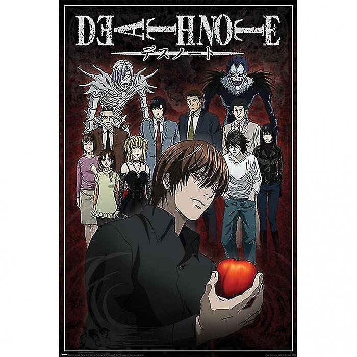 Death Note Fate Connects Us Characters Poster