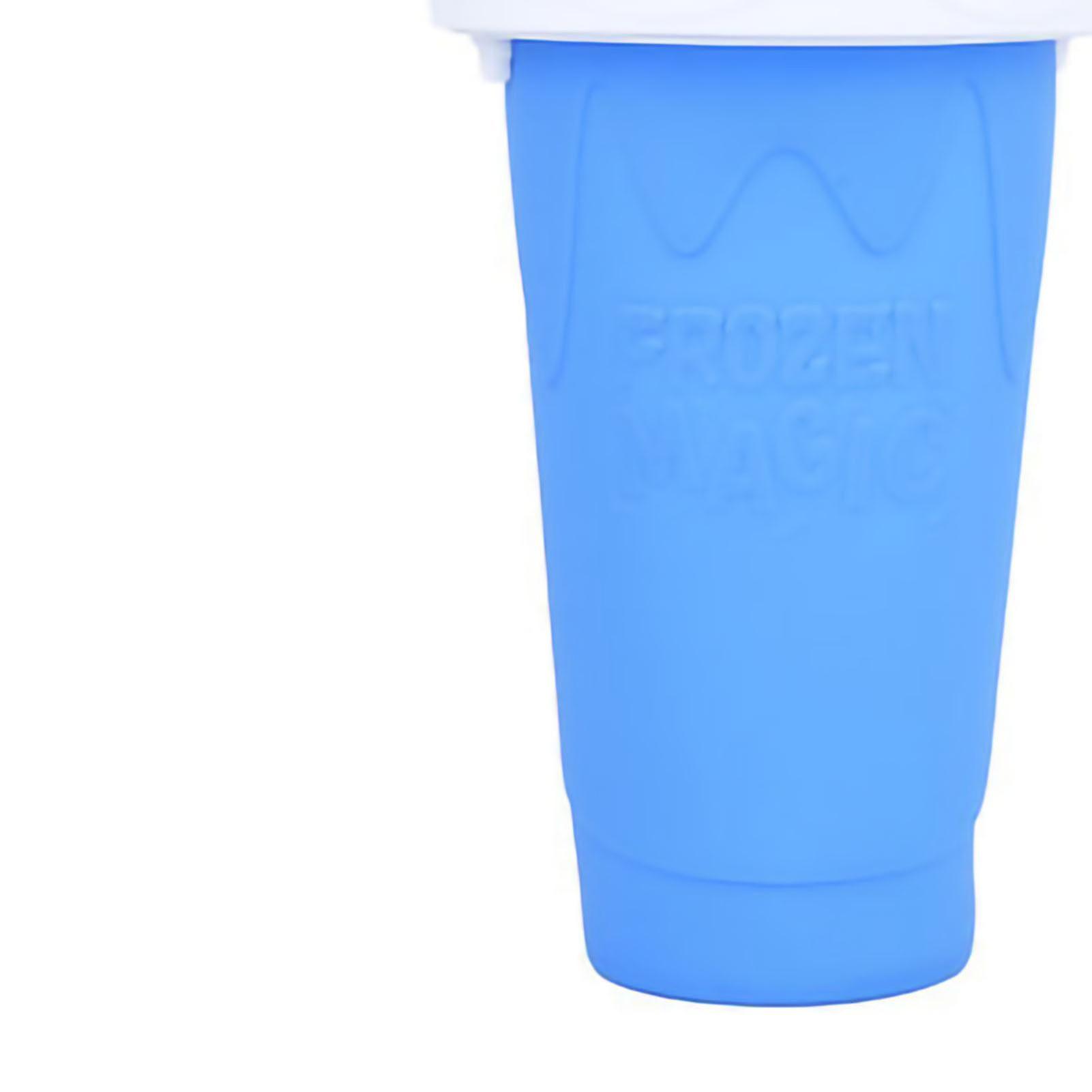 גביע קפוא מהיר צמא נייד מרווה סיליקה ג'ל קרח slushy Maker עבור DIY Smoothie Blue 400ml