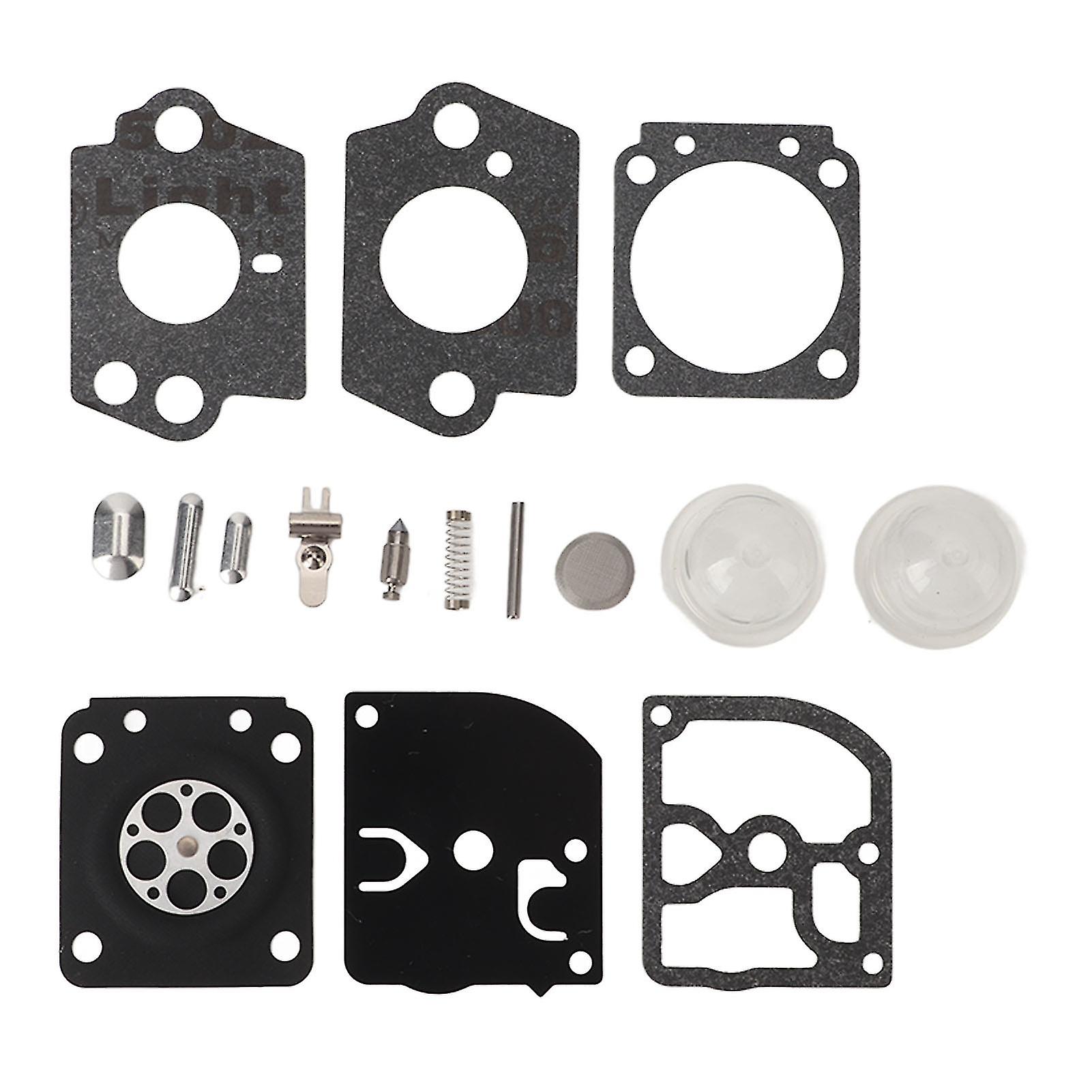 Carburetor Repair Kit for Stihl HS45 FS38 FS55 Lawn Mower, Carburetor Gasket, Primer Bulb Set