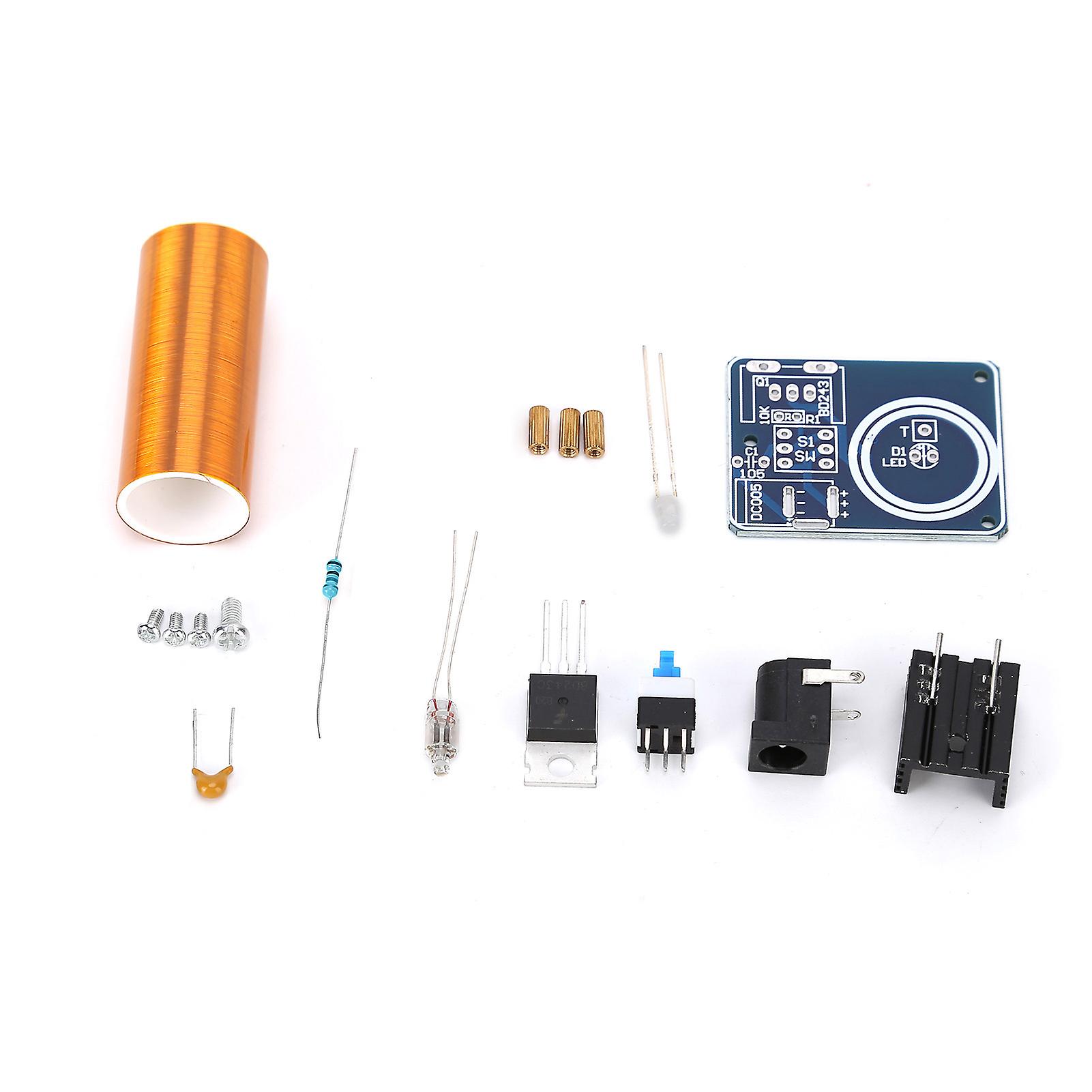 Qukaim DIY Mini Coil Mini Coil Kit Module, DIY Electronics Spare Parts, Air Light Technology Tool, BD243, Industrial Control Components, Magic Props