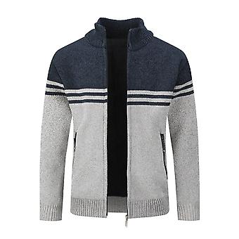 Youthup Mens Knitted Sweater Casual Cardigan