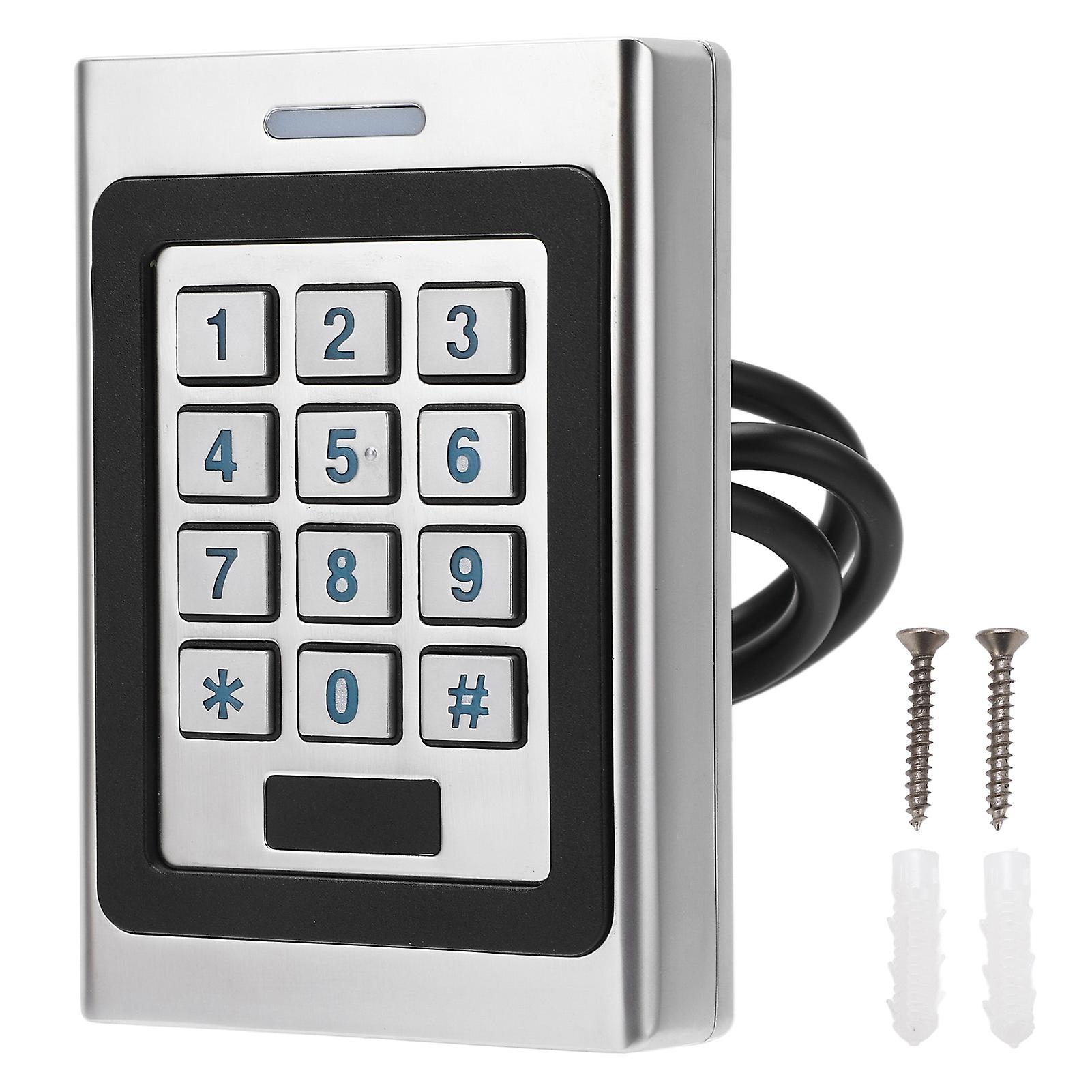 Clavier de contrôle d'accès IP67, étanche à l'eau et à la poussière, avec mot de passe et carte d'accès sans clé, 125 kHz