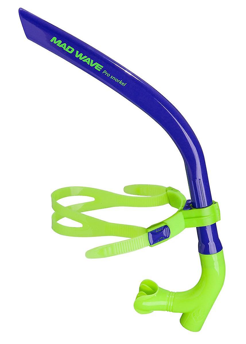 Mad Wave Pro Snorkel - Navy - Adult Unisex
